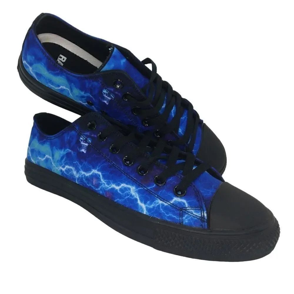 RAAD Lightning Designer Mens NEW w/Tags Blue & Black Sneakers - sz. 9M